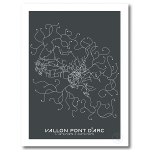 Vallon Pont d'Arc City Map...