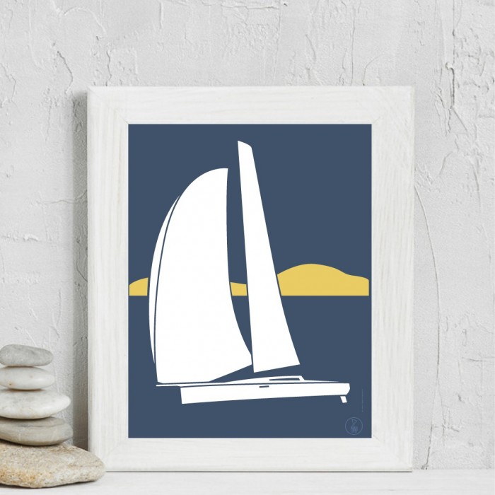 Sailboat Poster | Suroit