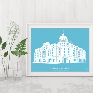 Hôtel Negresco Affiche