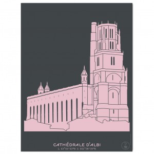 Cathédrale d'Albi Affiche